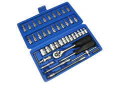 Socket set 46-piece