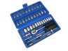 Socket set 46-pieces thumb extra