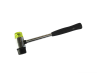 Hammer with plastic and rubber cap thumb extra