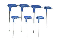 Allen key set 2-6mm T-handle 6-pieces 