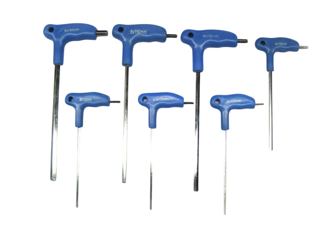 Allen key set 2-6mm T-handle 6-pieces  product