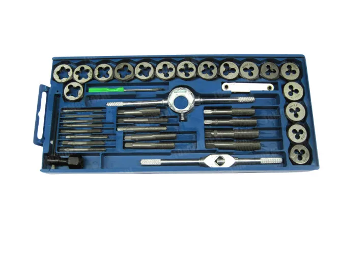 Thread cutting and tapping set 40-pieces main