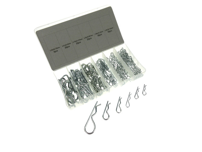Locking springs assortment 150-pieces product
