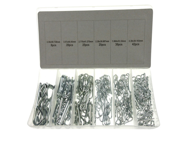 Locking springs assortment 150-pieces product