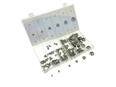 Cap nuts assortment 150-pieces