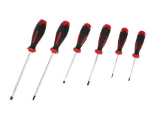 6-piece screwdriver Softgrip