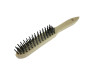 Steel brush tool wood thumb extra