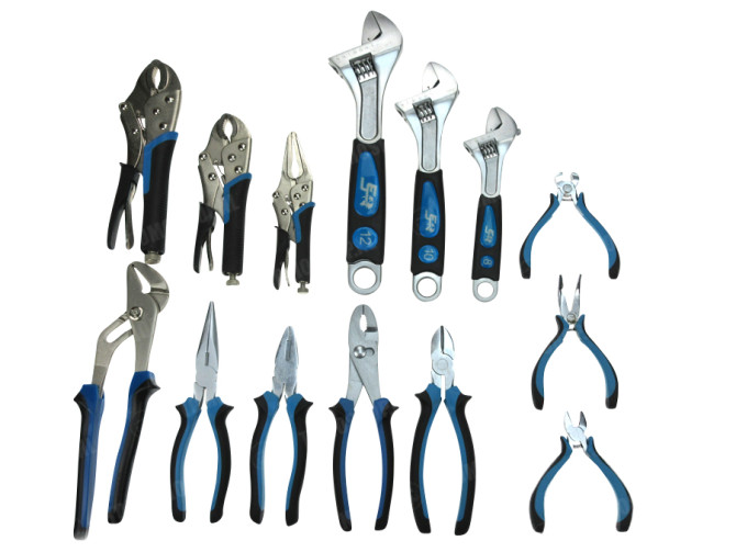 Professionele tangenset 14-delig in box thumb