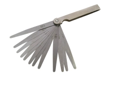 Tapered feeler gauge tool 0.05 > 1.00mm