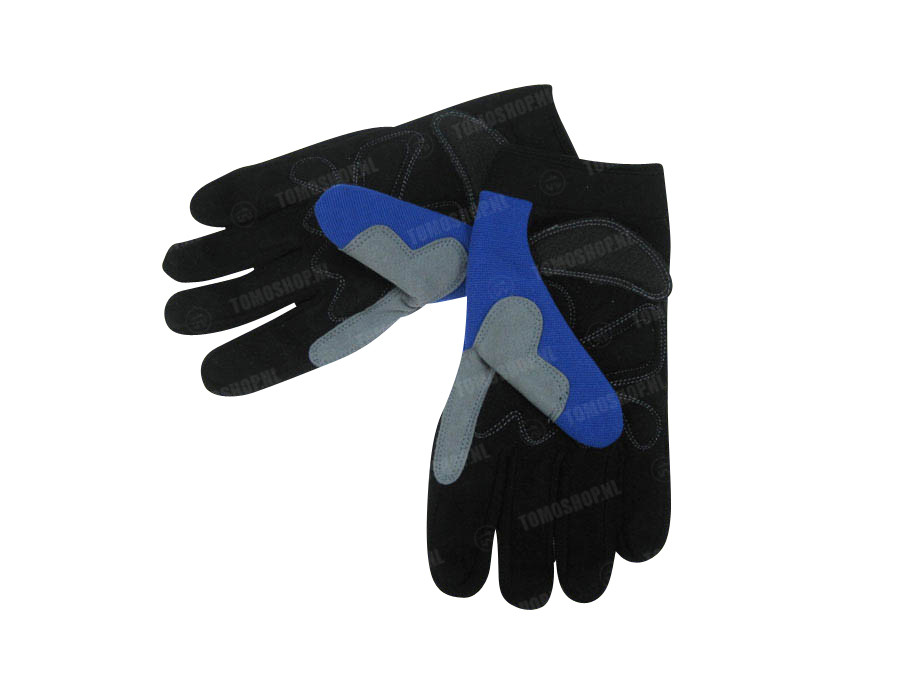Glove MKX cross blue / black photo