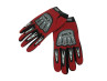 Handschoen MKX cross rood / zwart (S-XL)