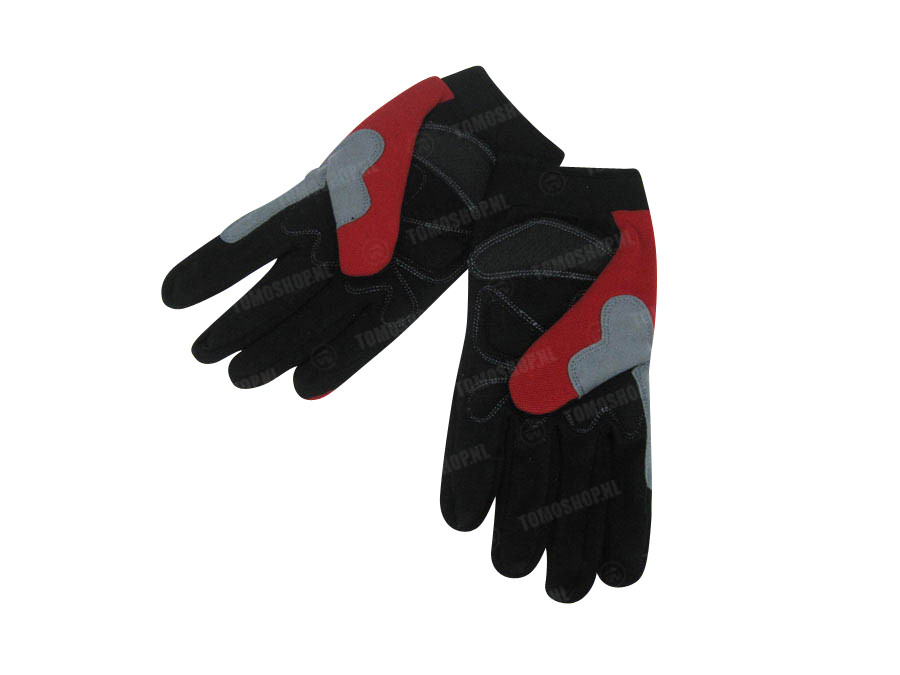 Glove MKX cross red / black photo