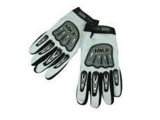 Glove MKX cross white / black