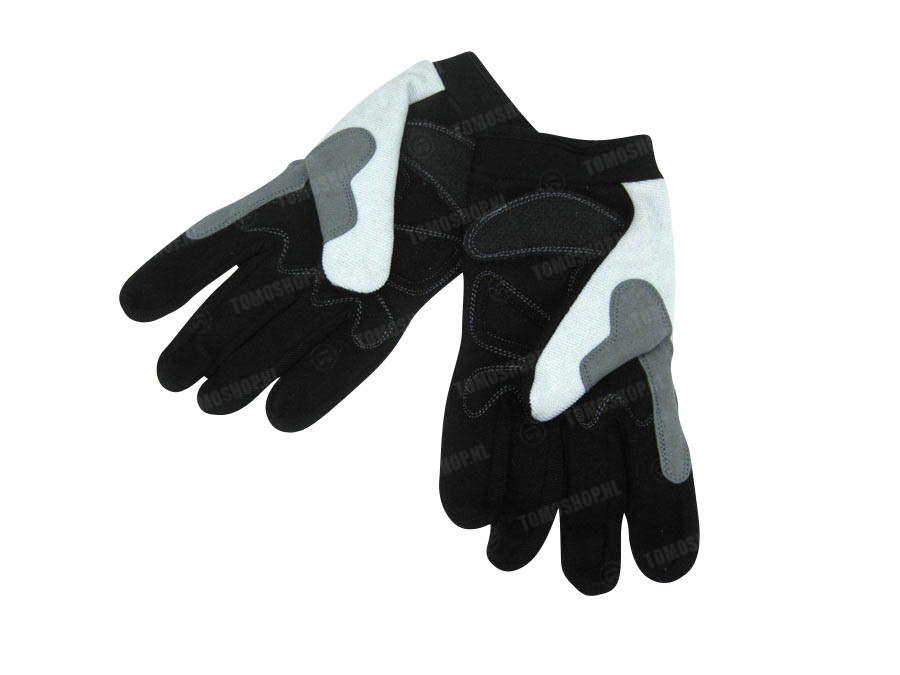 Glove MKX cross white / black photo