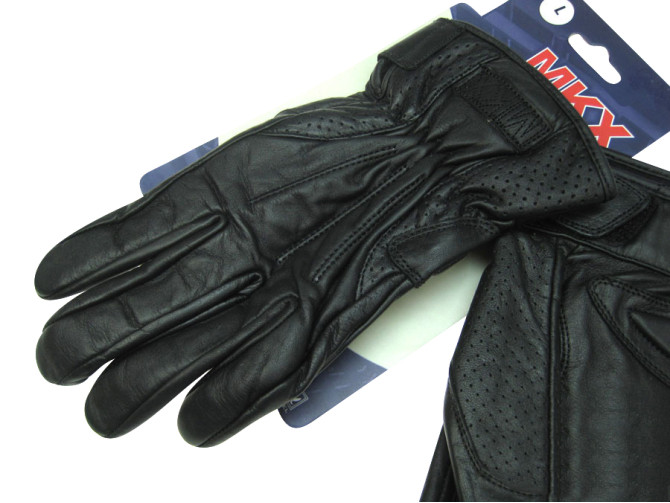 Handschoen MKX Pro Tour zwart met klassieke look (XS-XXL) product