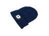 Beanie Muts met LED lamp blauw thumb extra