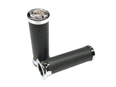 Handle grips carbon look 24mm / 22mm