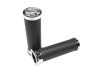 Handle grips carbon look 24mm / 22mm thumb extra