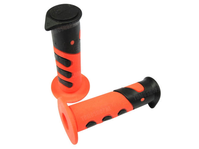 Handle grips Cross 922X black / orange 24mm / 22mm main