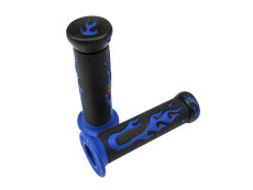 Handle grips Flame blue 24mm / 22mm