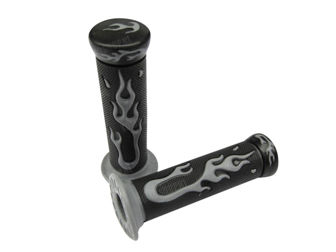 Handle grips Flame grey 24mm / 22mm main