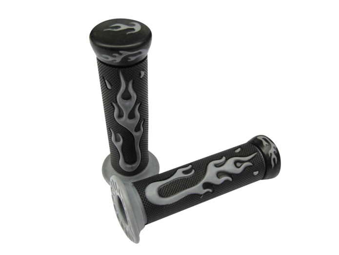 Handvatset Flame grijs 24mm / 22mm