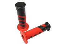 Handvatset Cross 922X zwart / rood 24mm / 22mm