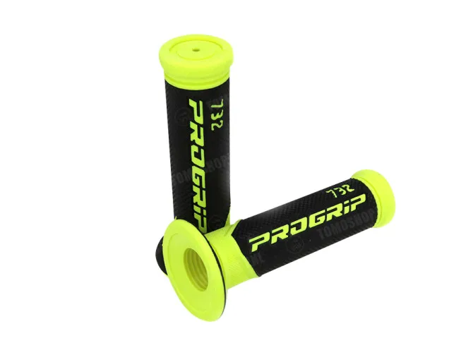 Handle grips ProGrip Scooter 732-299 black yellow 24mm 22mm main