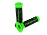 Handle grips ProGrip Scooter 732-295 black green 24mm 22mm thumb extra