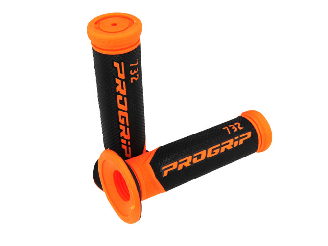 Handle grips ProGrip Scooter 732-298 black orange 24mm 22mm product