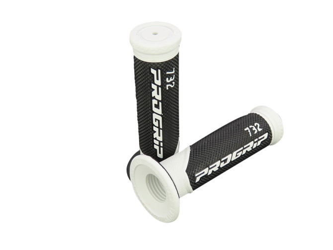 Handle grips ProGrip Scooter 732-137 black white 24mm 22mm product