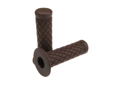 Handle grips Retro Dama brown 24mm / 22mm