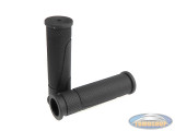 Handle grips tour mixed ribbel black 24mm / 22mm