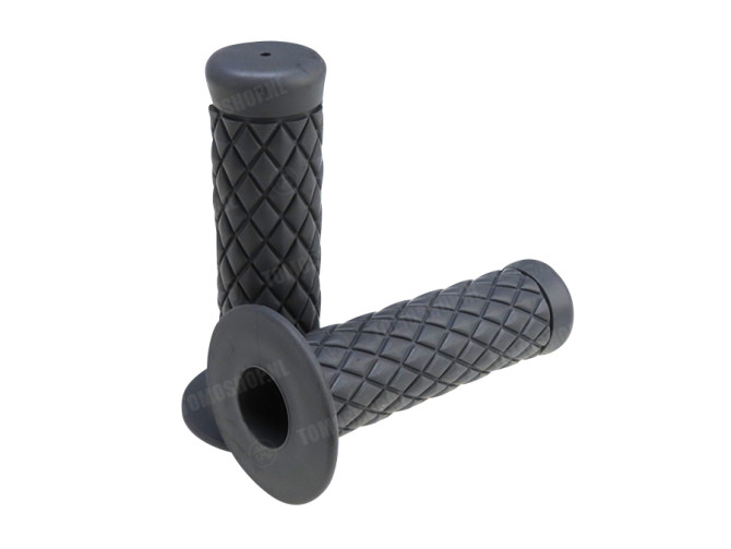 Handle grips Retro Dama grey 24mm / 22mm main