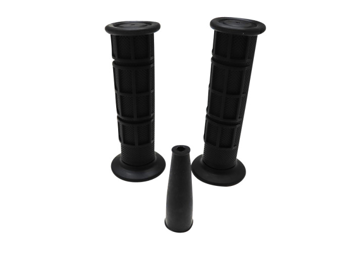 Griffsatz Rechts Gasgriff Kurzgas Aluminium Schwarz