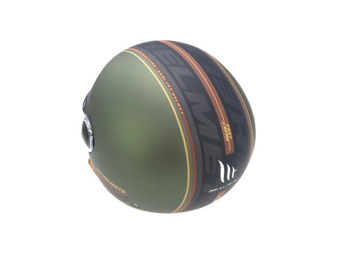 Helm MT Street S Entire Matt Grün / Braun (XS - XL)