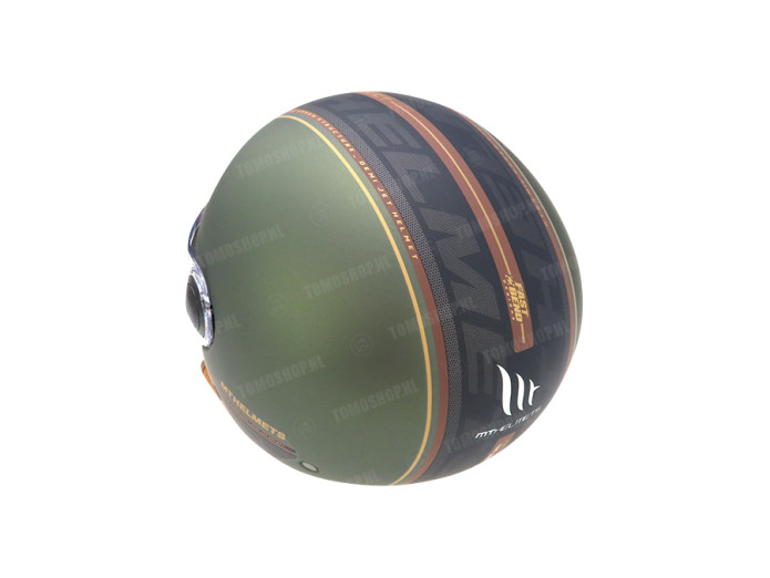 Helm MT Street S Entire Matt Grün / Braun (XS - XL)