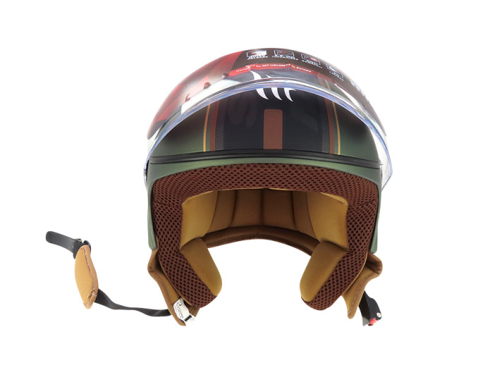 Helm MT Street S Entire Matt Grün / Braun (XS - XL)