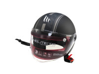 Helm MT Street S Entire Schwarz Matt