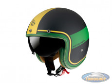 Helm Le Mans II SV Tant black, green, gold