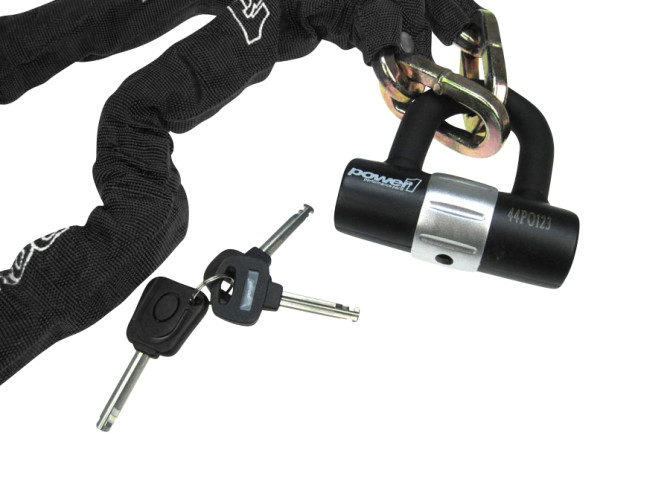 Chain lock Power1 120cm ART *** black product