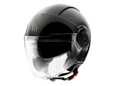 Helmet MT Jet Viale S SV gloss black (S - XL)