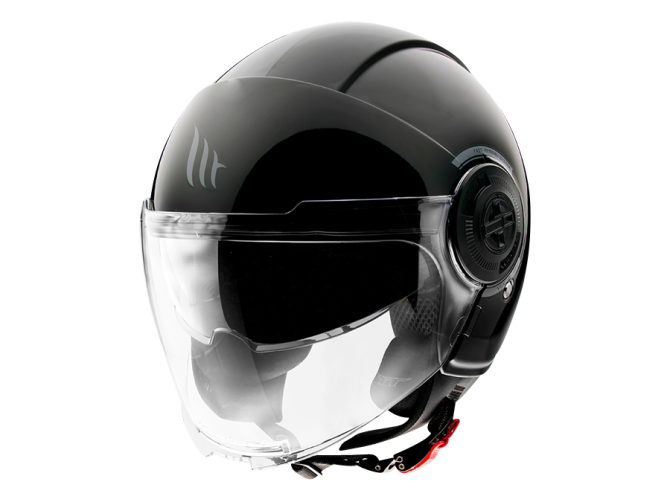 Helm MT Jet Viale S SV glans zwart (S - XL) product