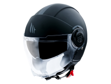 Helm MT Jet Viale SV mat zwart