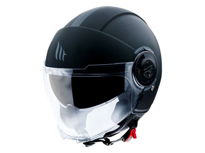 Helm MT Jet Viale SV mat zwart product