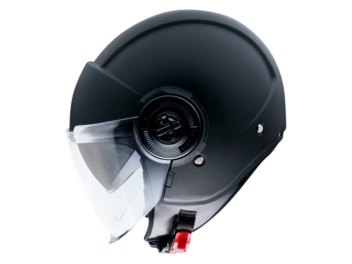 Helm MT Jet Viale S SV mat zwart (S - XL)