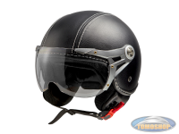 Helmet MT Soul Retro leather black