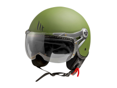Helmet MT Soul Retro matt green