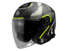 Helm MT Jet Thunder 3 SV Bow zwart / geel (S - M)