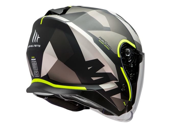 Helm MT Jet Thunder 3 SV Bow Schwarz / Gelb (S - M) product